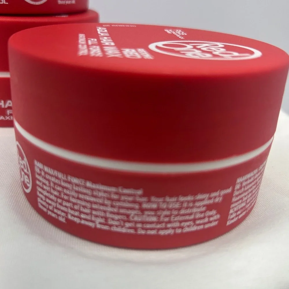 RedOne Red Aqua Hair Wax Full Force Maximum Control 150ml‎ 5.07oz 3 Pack NEW
